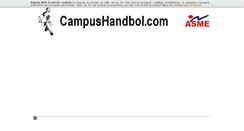 Desktop Screenshot of campushandbol.com